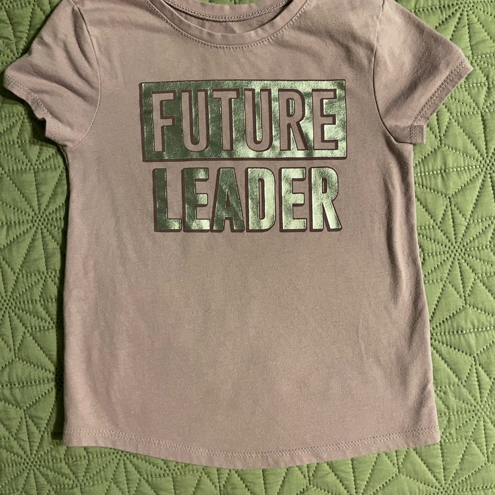 Garanimals Metallic Text Kids T-Shirt - Purple